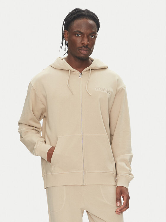 Guess Guess Felpa U5RQ02 KCO31 Beige Regular Fit