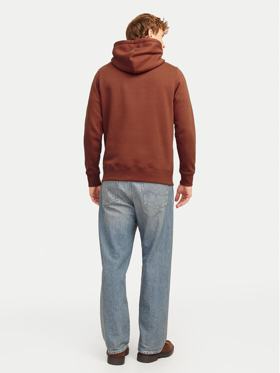 Jack&Jones Jack&Jones Majica dugih rukava 12262513 Smeđa Regular Fit