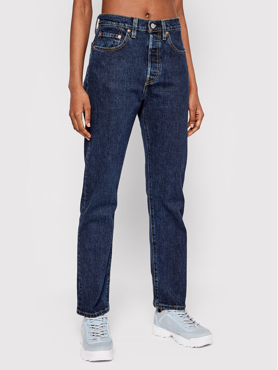 Levi's Džínsy 501 36200-0179 Tmavomodrá Cropped Fit