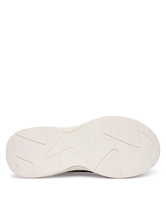 Tommy Hilfiger Tommy Hilfiger Laisvalaikio batai Modern Runner Shiny Leather FW0FW09413 Vyšninė