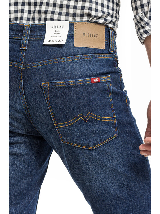 Mustang Mustang Jeansy VEGAS SLIM Niebieski Slim Fit