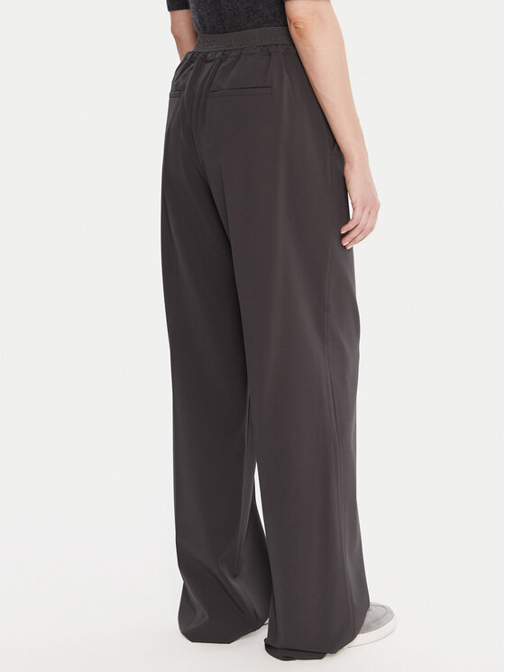 Marella Marella Bavlnené nohavice Vanto 2523136065 Sivá Regular Fit