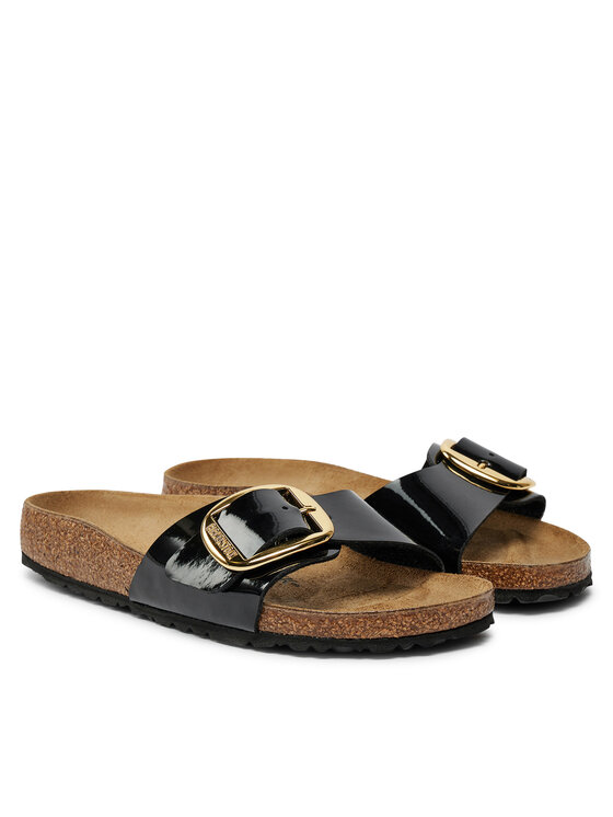 Birkenstock Birkenstock Šľapky Madrid Big Buckle Bf 1027785 Čierna