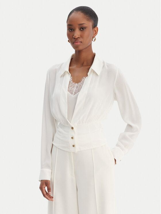 Marciano Guess Cămașă 6RGH16 7443A Alb Regular Fit