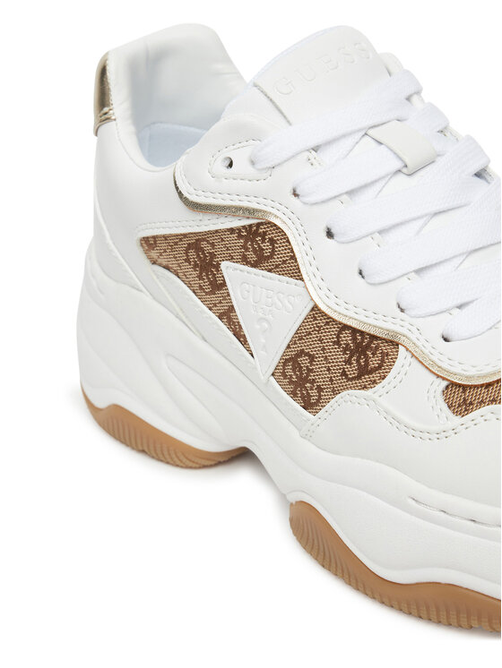 Guess Guess Sneakersy FLTHP4 FAL12 Biela