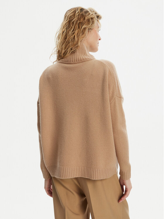 Weekend Max Mara Weekend Max Mara Поло Borgia 2425366082 Кафяв Loose Fit