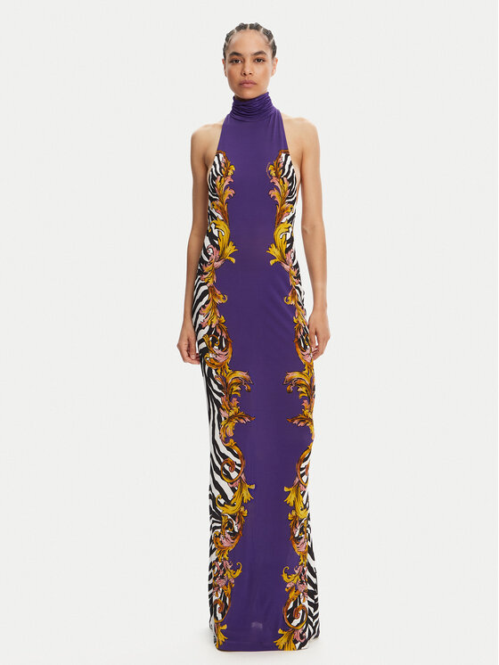 Versace Jeans Couture Versace Jeans Couture Rochie de seară 78HAO9P5 Violet Slim Fit
