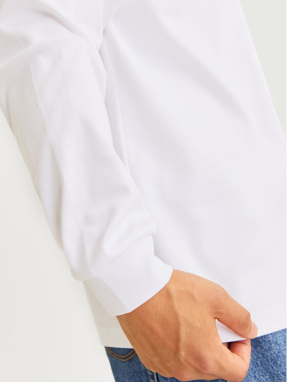 Jack&Jones Jack&Jones Тениска с дълъг ръкав Urban Edge 12256422 Бял Loose Fit