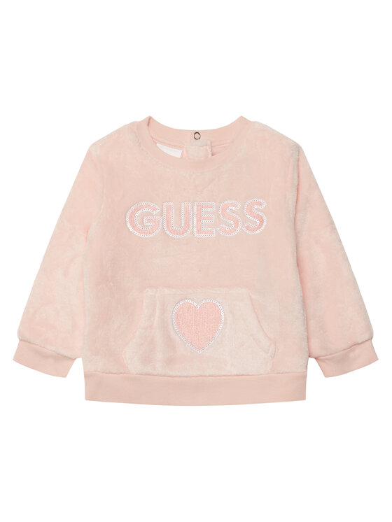 Guess Guess Dres A6BG14 W4050 Różowy jasny Regular Fit