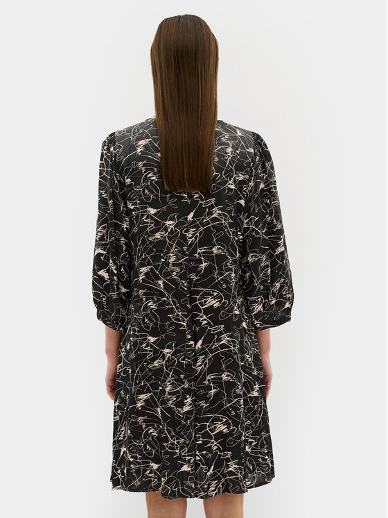 Karen by Simonsen Karen by Simonsen Sukienka codzienna Marbella 10104894 Czarny Regular Fit