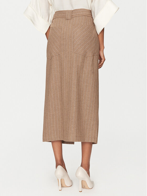 DAY BIRGER ÉT MIKKELSEN DAY BIRGER ÉT MIKKELSEN Midi krilo DAY65243411 Rjava Regular Fit