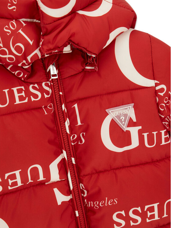 Guess Guess Зимен детски гащеризон H6BG02 W4053 Червен Regular Fit