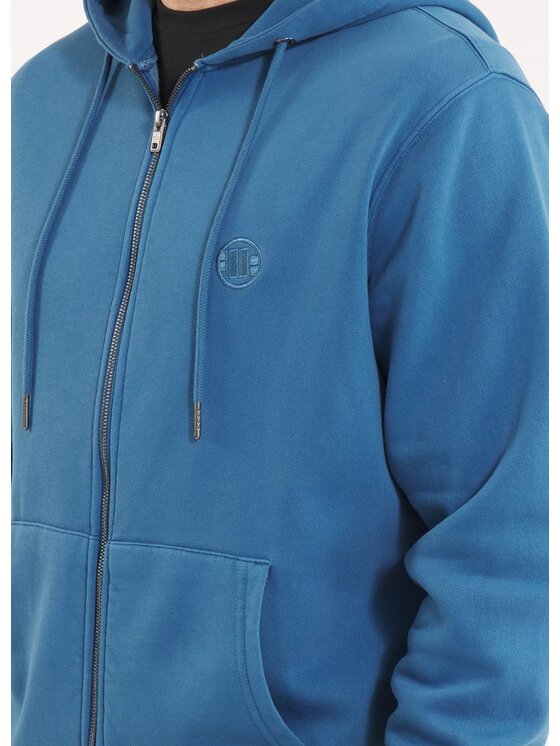 PITBULL PITBULL Bluza Lancaster II Niebieski Regular Fit