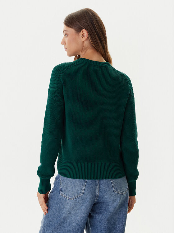 Guess Jeans Guess Jeans Maglione W4BR08 Z3HM1 Verde Regular Fit