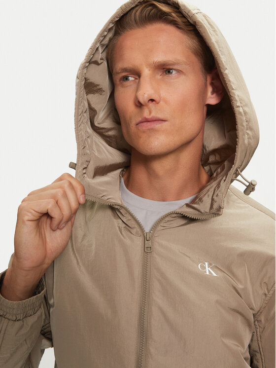 Calvin Klein Jeans Calvin Klein Jeans Μπουφάν μεταβατικό Harrington J30J325596 Μπεζ Regular Fit