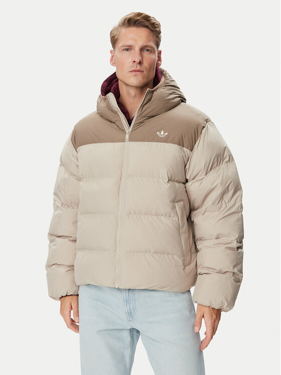 adidas adidas Winterjacke KR7198 Hellbeige Regular Fit