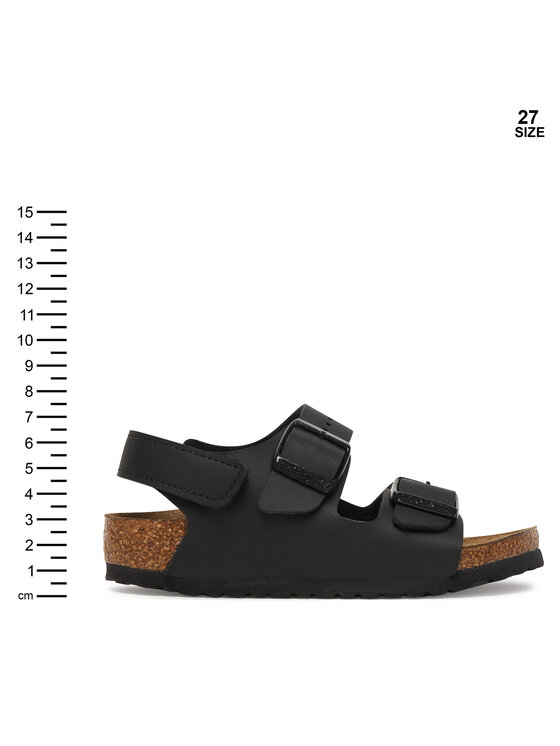 Birkenstock Birkenstock Σανδάλια Milano As Kids 1032009 S Μαύρο