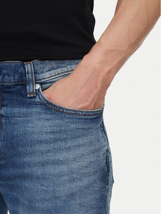 HUGO HUGO Jeans hlače 50537698 Modra Slim Fit