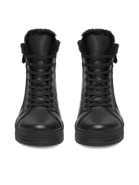 Remonte Remonte Schnürschuhe CEO-D2U73-00 Schwarz