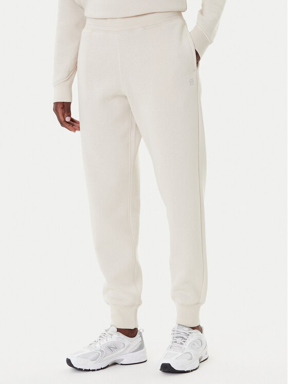 G-Star Raw G-Star Raw Spodnji del trenirke Premium Core 2.0 D21320-C235 Écru Tapered Fit