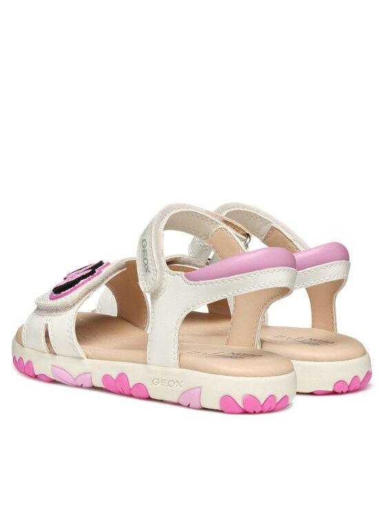 Geox Geox Sandali J Haiti J558ZD 000BC C1364 D Bianco