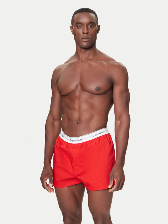 Calvin Klein Underwear Calvin Klein Underwear Set od 3 para bokserica LV00NB4267 Crvena