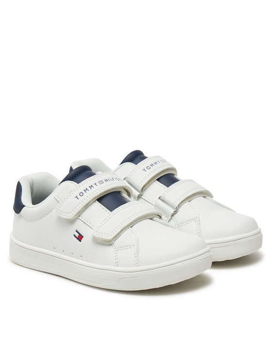 Tommy Hilfiger Tommy Hilfiger Tossud Low Cut Velcro Sneaker T1X9-33836-1355 S Valge