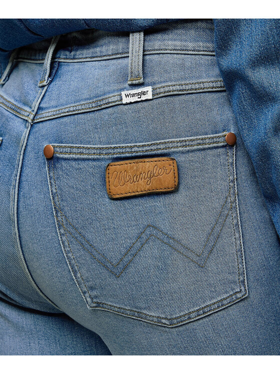 Wrangler Wrangler Jeans 112371139 Blu Bootcut Fit