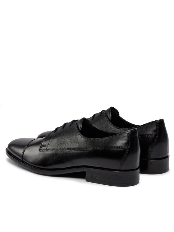 BOSS Herren Colby Derbys – Klassische Leder-Derbys Mit Budapester-Details In Verschiedenen Größen