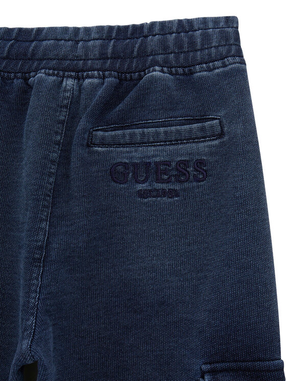 Guess Guess Jogging hlače L5YQ14 KCYC0 Mornarsko modra Regular Fit