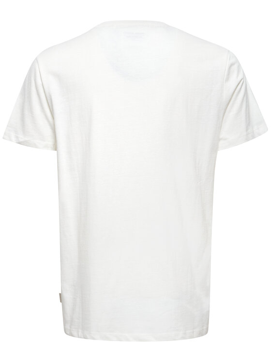 Blend Blend Тишърт 20715768 Бял Regular Fit