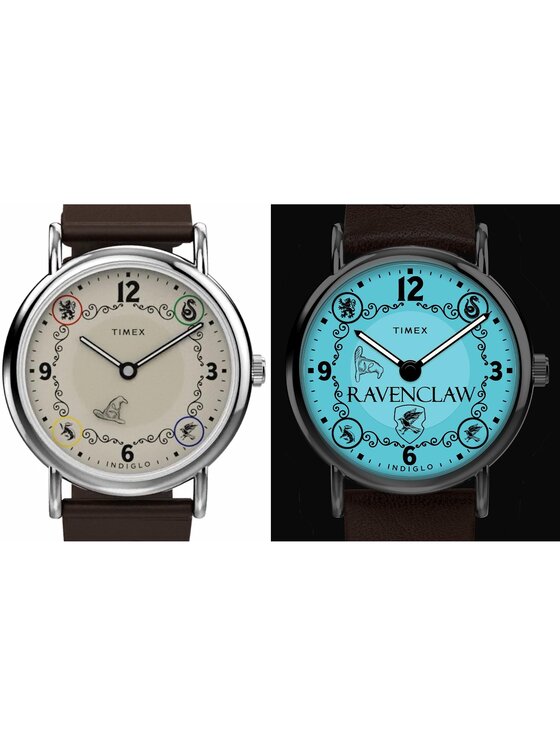 Timex Timex Hodinky TW2Y76500 Hnedá