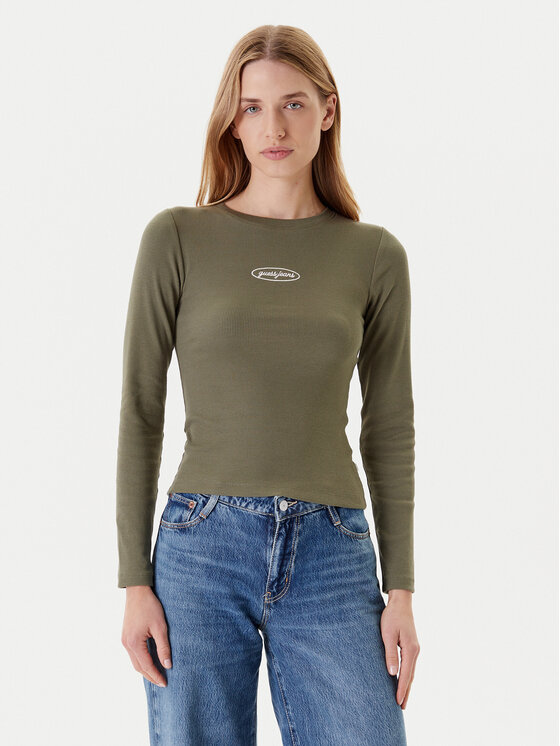 Guess Jeans Guess Jeans Halenka W5YP38 KA0H1 Khaki Slim Fit