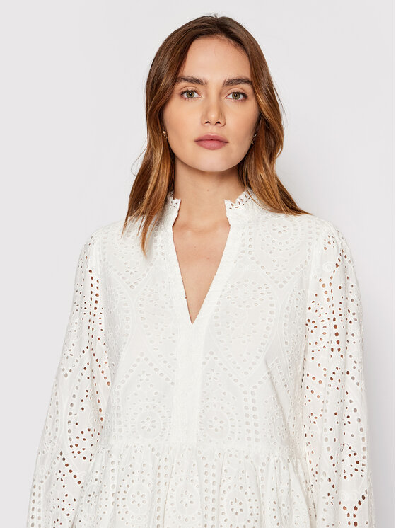 YAS YAS Hétköznapi ruha Holi 26027162 Fehér Relaxed Fit