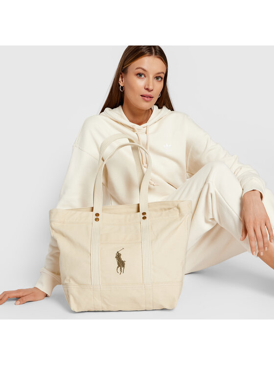 Polo Ralph Lauren Handtasche Pp Tote-Tte-Cnv 428597440010 Beige 