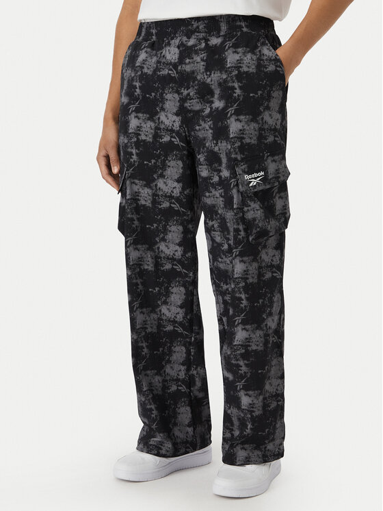 Reebok Pantaloni trening Aleksey RK25717CCM Gri Regular Fit