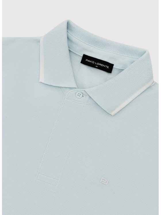 Pako Lorente Pako Lorente Polo P26SF-TX-018 Niebieski Classic Fit