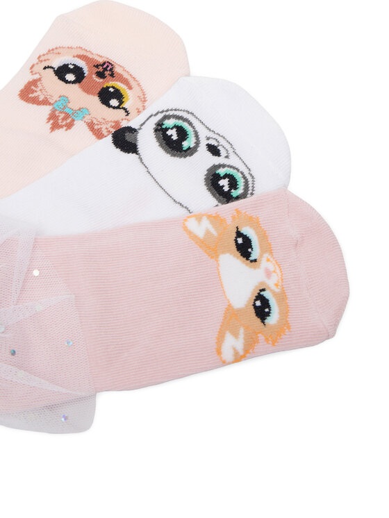 LITTLEST PET SHOP LITTLEST PET SHOP Skarpety długie CEO-ACCCS-SS26-303LPS(3-PACK) Kolorowy
