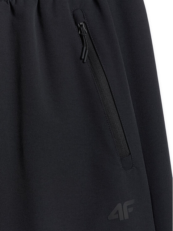 4F 4F Joggery FLUID EXPRESSIONS Czarny Regular Fit
