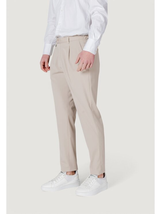 Antony Morato Antony Morato Pantaloni chino LUIS REGULAR FIT Beige Regular Fit