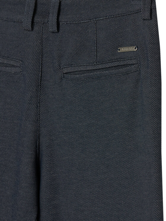 Guess Guess Stoffhose L6RB08 KCL30 Dunkelblau Regular Fit