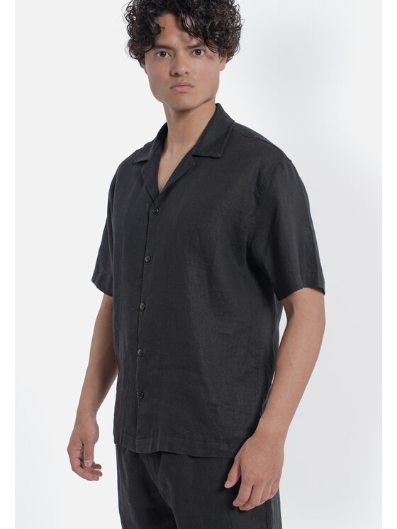 ACANFORA ACANFORA Koszula ACA100-NER Czarny Regular Fit