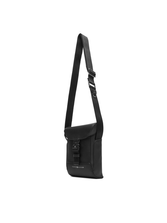 Tommy Hilfiger Tommy Hilfiger Somiņa Th Modern Flap Mini Reporter AM0AM13940 Melns
