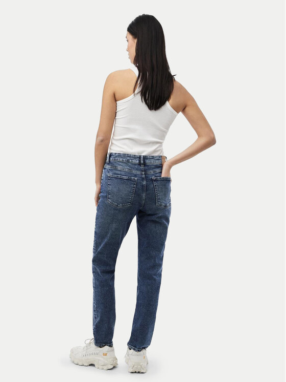 Pieces Pieces Traperice Bella 17147970 Plava Tapered Fit