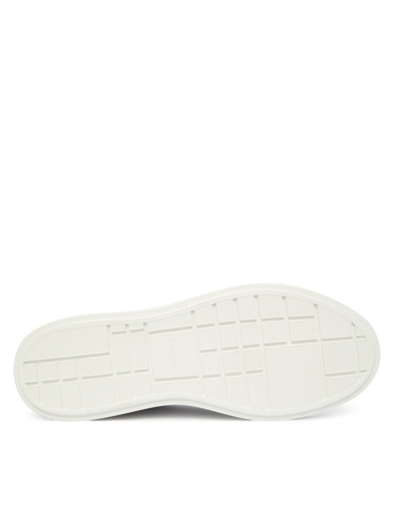 Calvin Klein Calvin Klein Sneakersy Low Pro Cups Laceup Lth Met HW0HW02846 Bílá