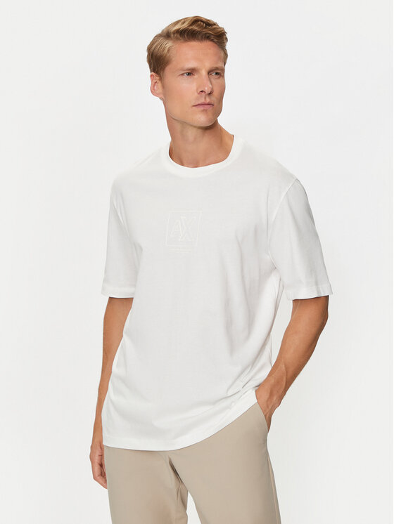 T-Shirt Armani Exchange, Velikost:XL, Barva: Bílá, 6DZTLE ZJ9JZ 1116