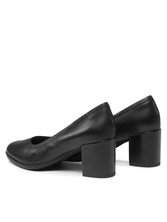 Clarks Clarks Czółenka Freva 55 Court 261709644 Czarny