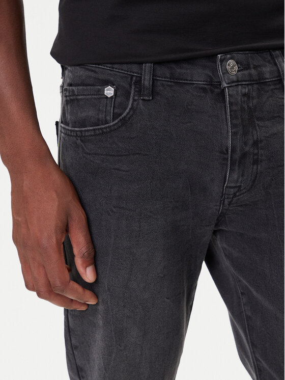Iceberg Iceberg Farmer 20EI1P02SK16003 Fekete Slim Fit