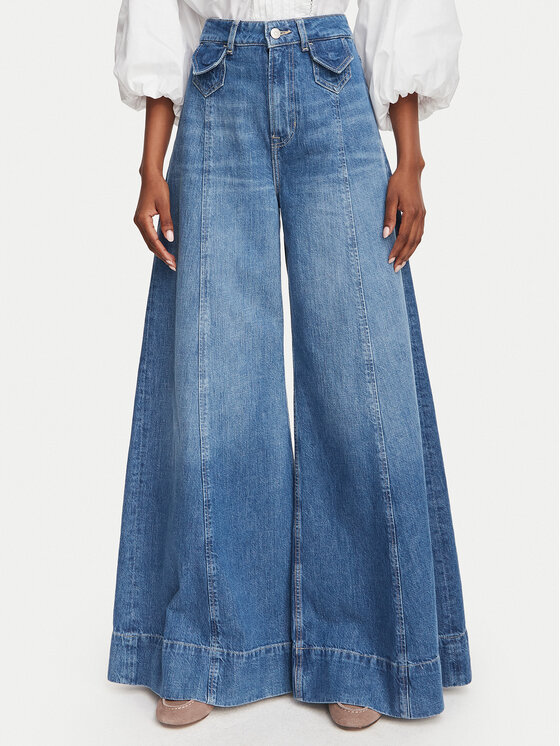 BOSS BOSS Teksad C Jane 50564408 Sinine Wide Leg