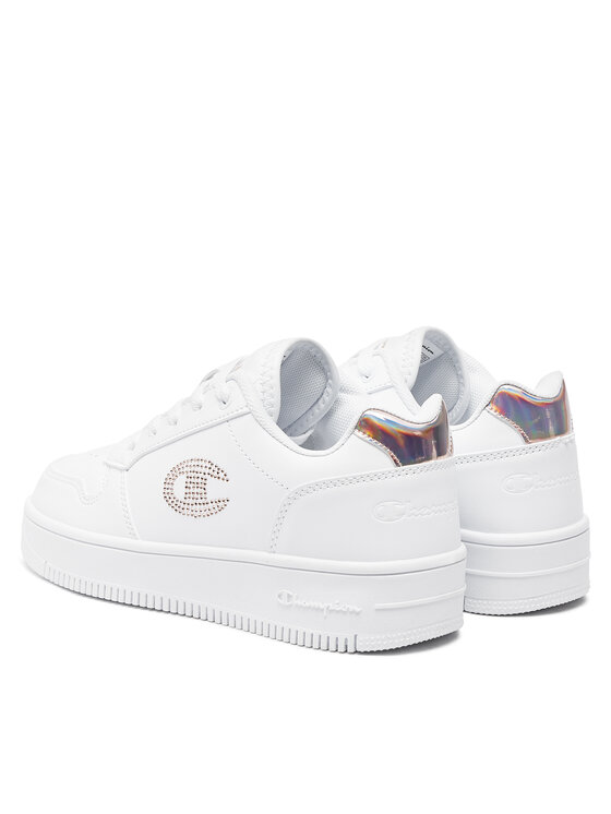 Champion Champion Sneakers Rebound Platform Glitter G Gs Low Cut Shoe S32872-CHA-WW008 Weiß